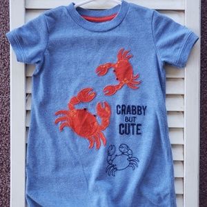 Boys crab romper